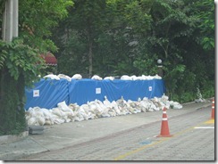 Bangkok Flood Preparations with Photos