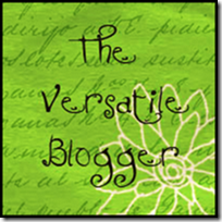 I Received the Versatile Blogger Award!