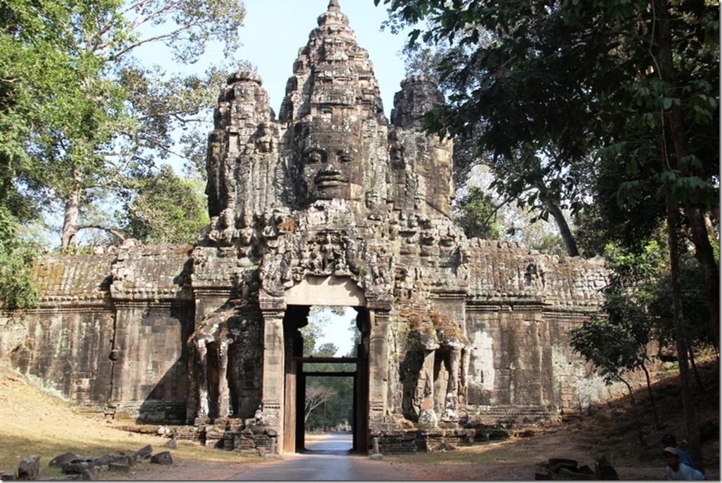 2012_12_26 Cambodia Angkor Thom Gate