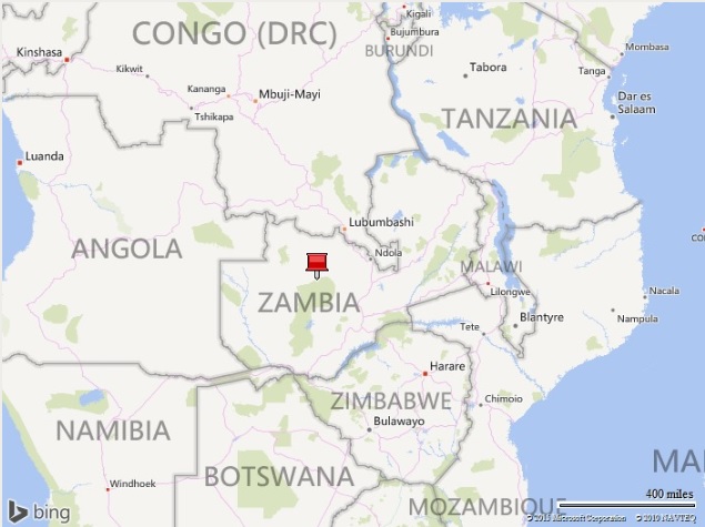 Zambia Map