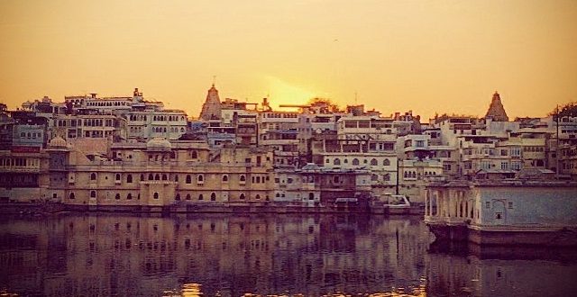 Sunrise in Udaipur, India